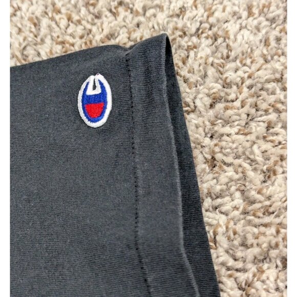 Vintage 90s Champion T-Shirt Mens XL Black Saint Xavier Louisville Made In USA - Picture 4 of 7